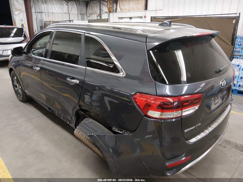 Vin: 5xypkda53hg338332, lot: 46698024, kia sorento 3.3l sx 20173