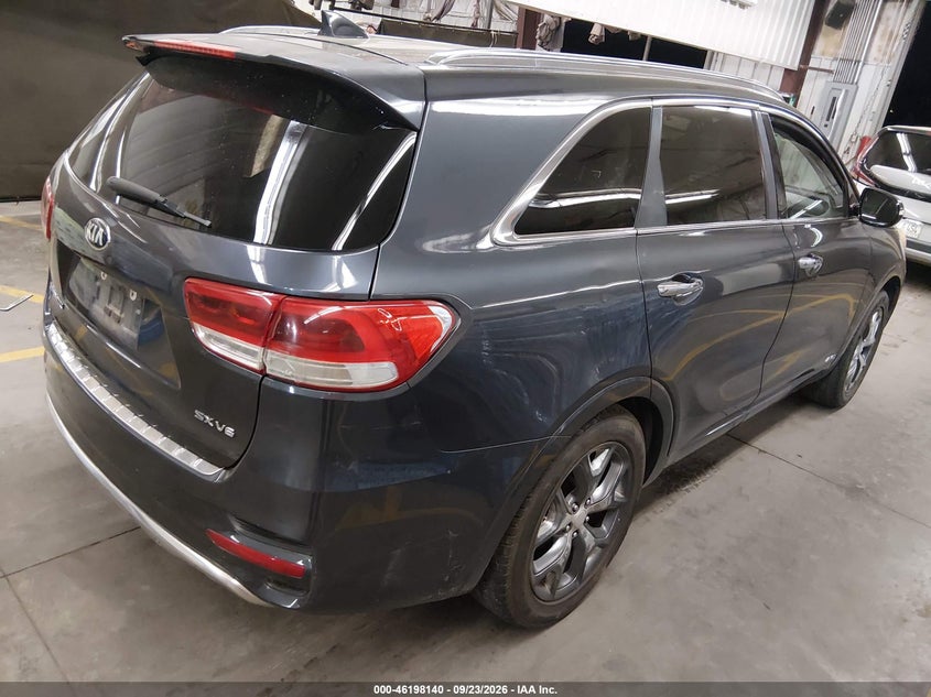 Vin: 5xypkda53hg338332, lot: 46698024, kia sorento 3.3l sx 20174