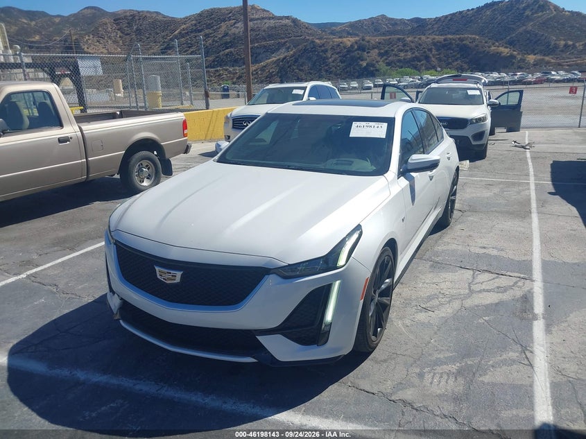 Vin: 1g6dp5rk2m0112600, lot: 46698027, cadillac ct5 sport 20212