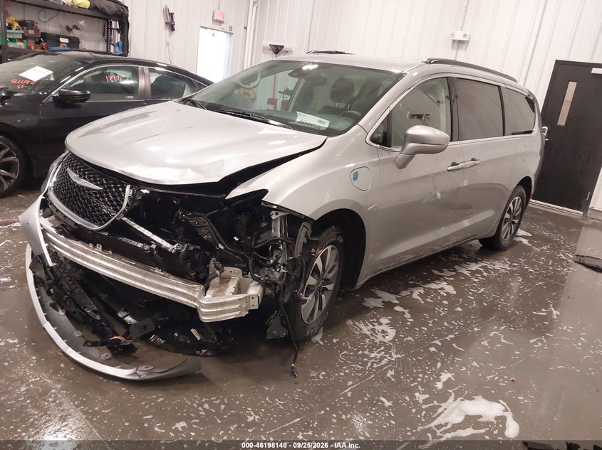 Vin: 2c4rc1r75mr525300, lot: 46698032, chrysler pacifica hybrid touring 20212