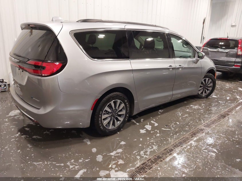 Vin: 2c4rc1r75mr525300, lot: 46698032, chrysler pacifica hybrid touring 20214