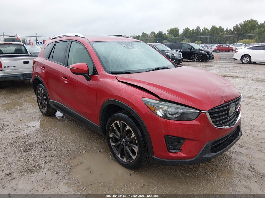 Vin: jm3ke4dy2g0729779, lot: 46698053, mazda cx-5 grand touring 20161