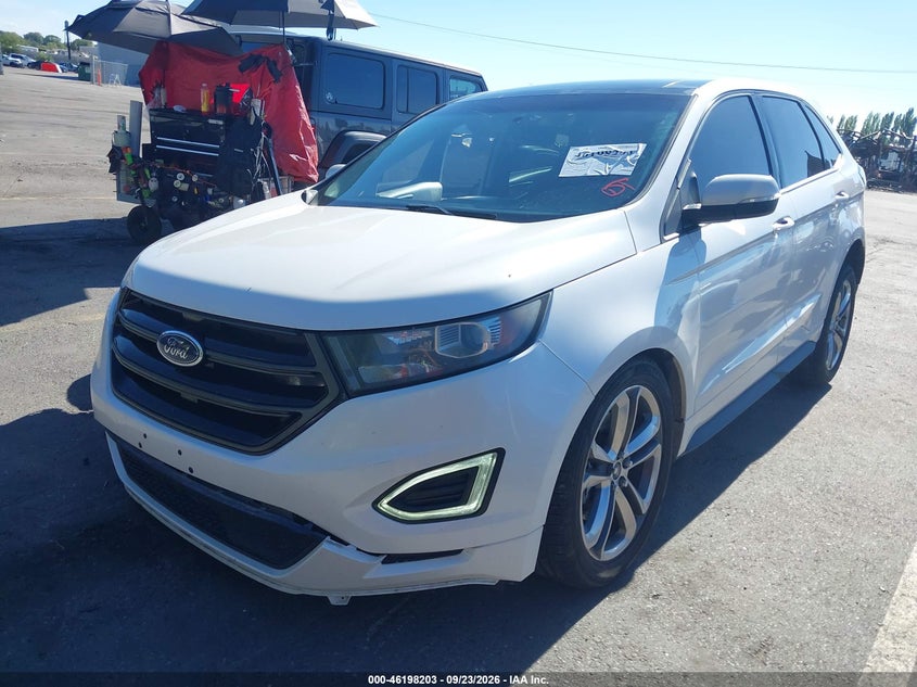 Vin: 2fmpk4ap6gbb53692, lot: 46698087, ford edge sport 20162
