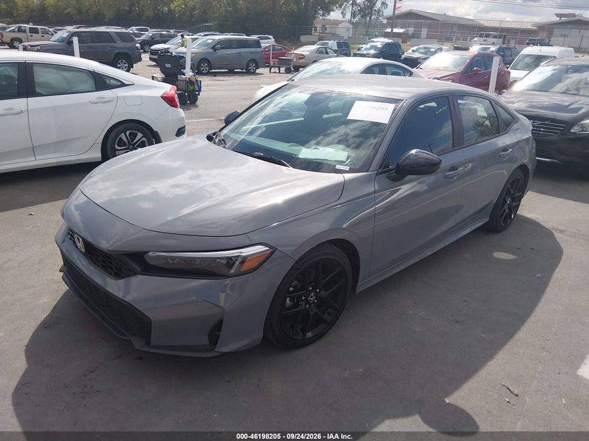 Vin: 2hgfe2f56th562352, lot: 46698089, honda civic sport 20262