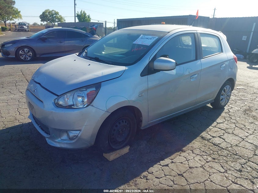 Vin: ml32a3hj7fh044823, lot: 46698091, mitsubishi mirage de 20152
