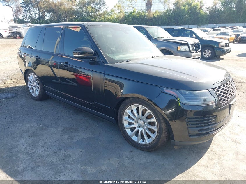 Vin: salgs2sv9ka543074, lot: 46698098, land rover range rover 3.0l v6 supercharged hse 2019 img_1