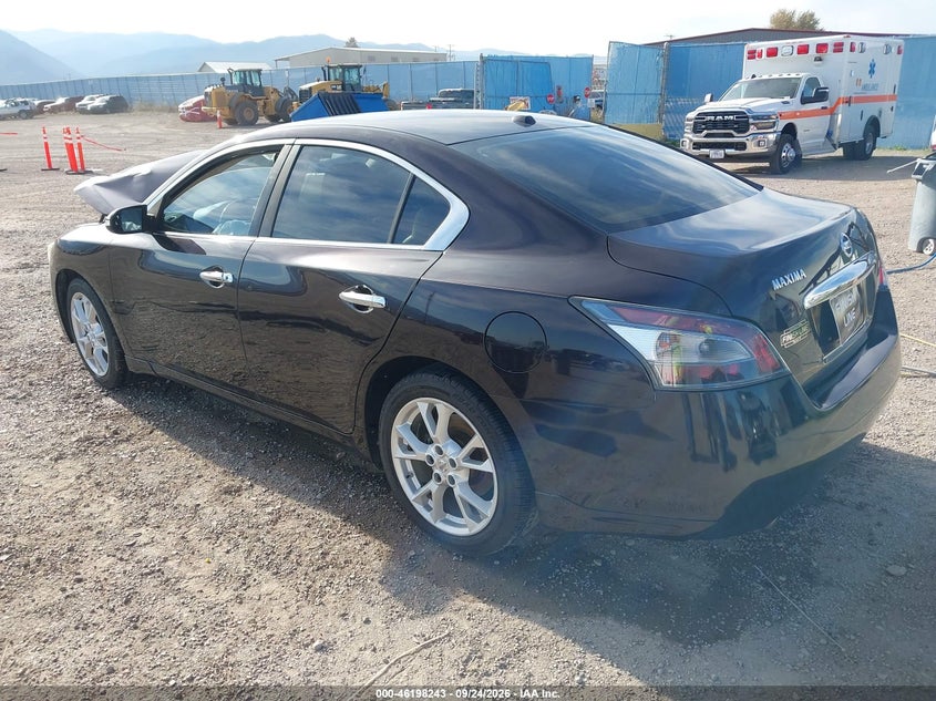Vin: 1n4aa5ap3dc844103, lot: 46698127, nissan maxima 3.5 sv 20133
