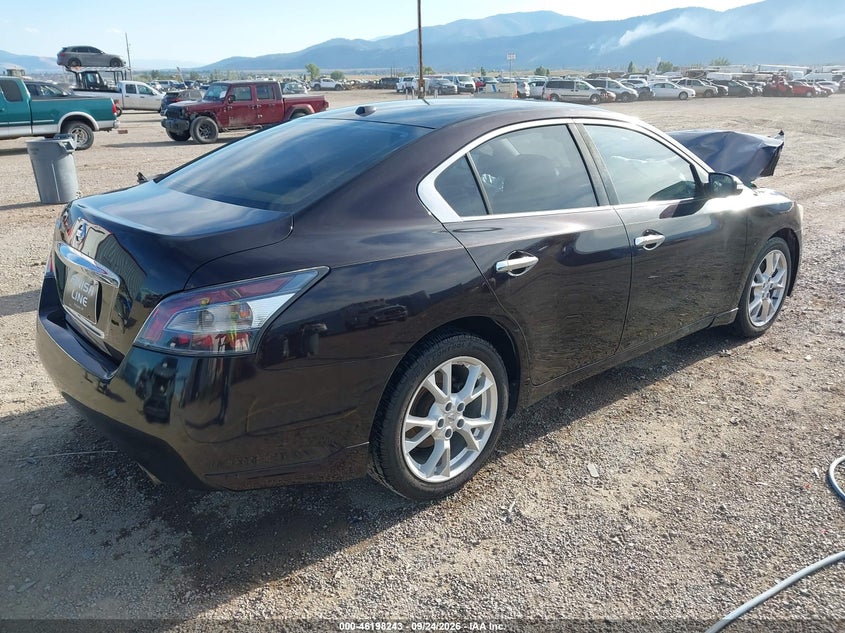 Vin: 1n4aa5ap3dc844103, lot: 46698127, nissan maxima 3.5 sv 20134