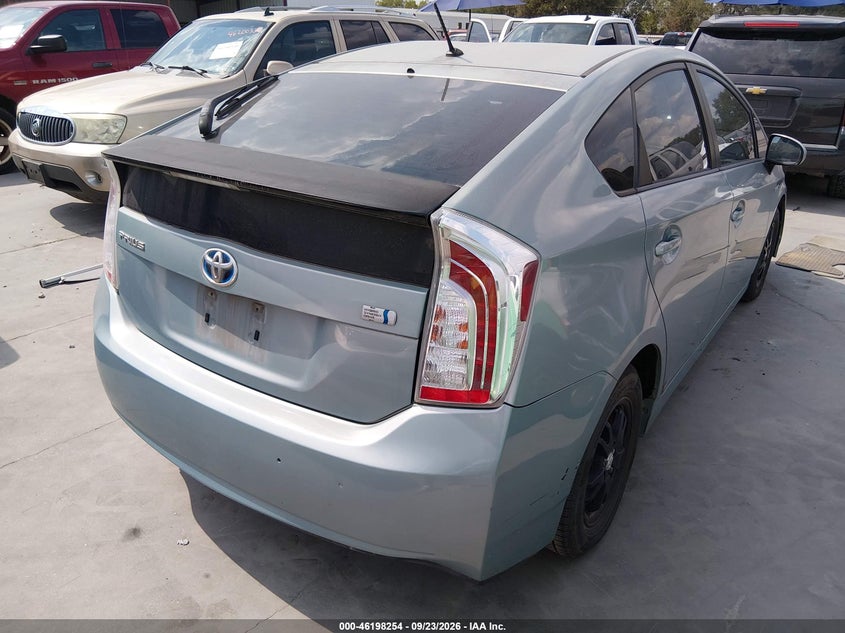 Vin: jtdkn3du9d1729767, lot: 46698138, toyota prius two 20134