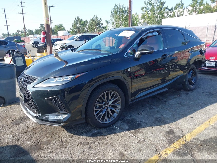 Vin: 2t2yzmda5nc363695, lot: 46698152, lexus rx 350 f sport handling 20222