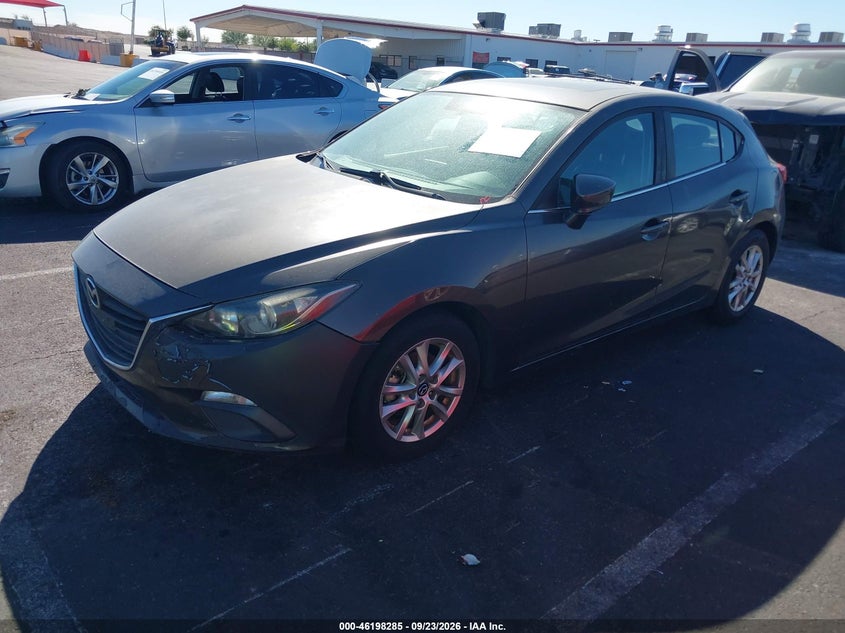 Vin: jm1bm1m7xe1202162, lot: 46698169, mazda mazda3 i grand touring 20142