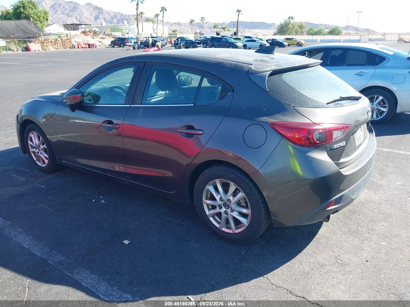 Vin: jm1bm1m7xe1202162, lot: 46698169, mazda mazda3 i grand touring 20143