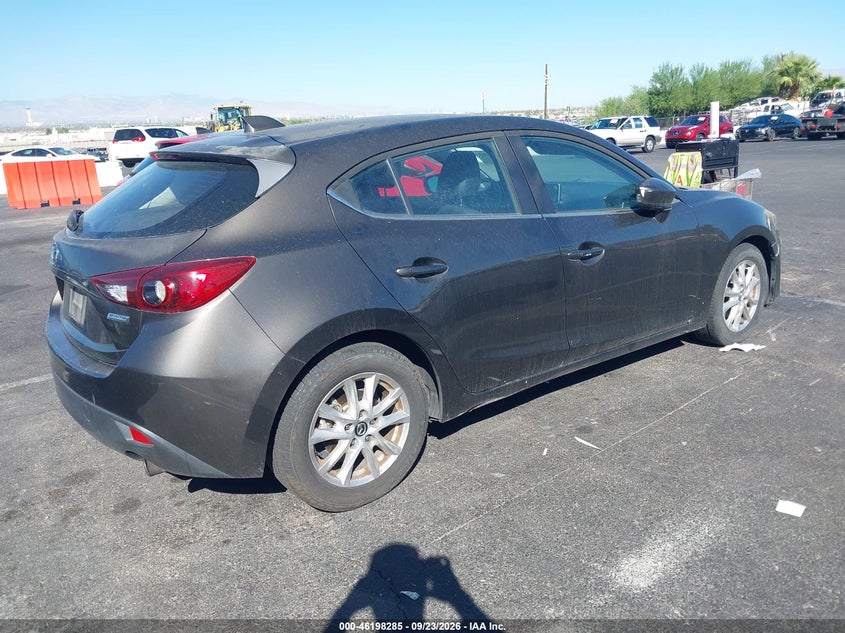 Vin: jm1bm1m7xe1202162, lot: 46698169, mazda mazda3 i grand touring 20144