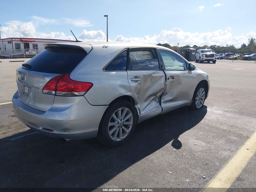 Vin: 4t3za3bb4au027882, lot: 46698170, toyota venza 20104