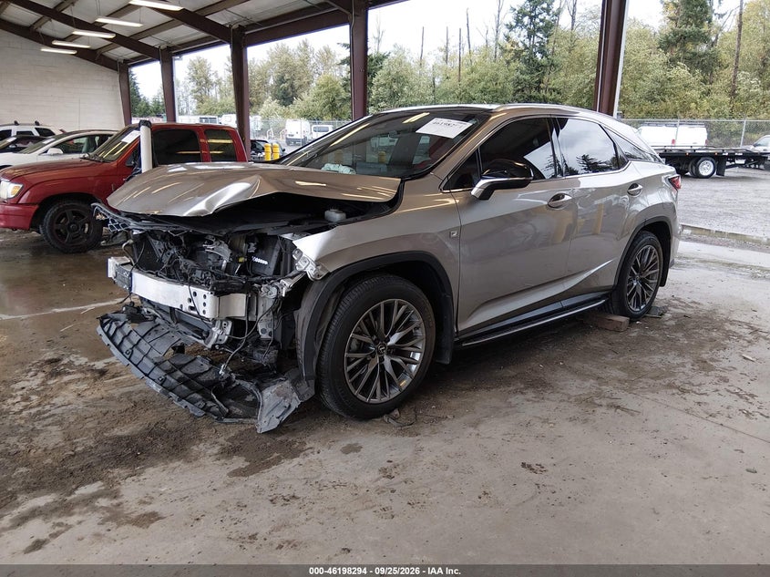Vin: 2t2yzmda3lc232651, lot: 46698178, lexus rx 350 f sport performance 20202