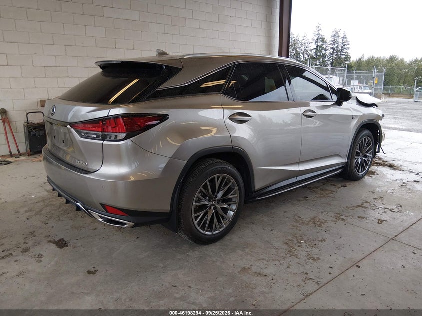 Vin: 2t2yzmda3lc232651, lot: 46698178, lexus rx 350 f sport performance 20204