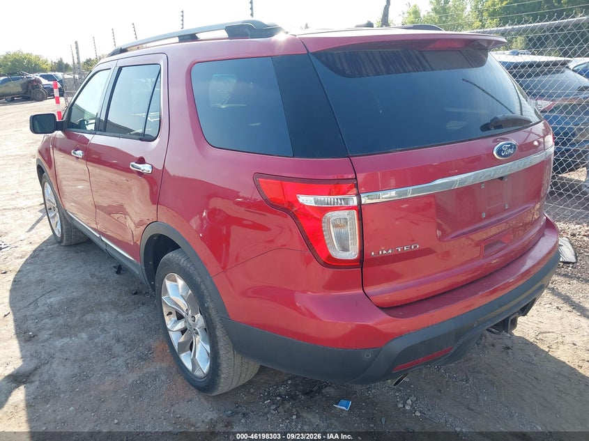 Vin: 1fmhk8f89bga60955, lot: 46698187, ford explorer limited 20113