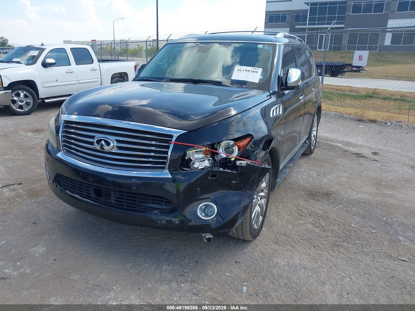 Vin: jn8az2nf2e9552836, lot: 46698193, infiniti qx80 20142