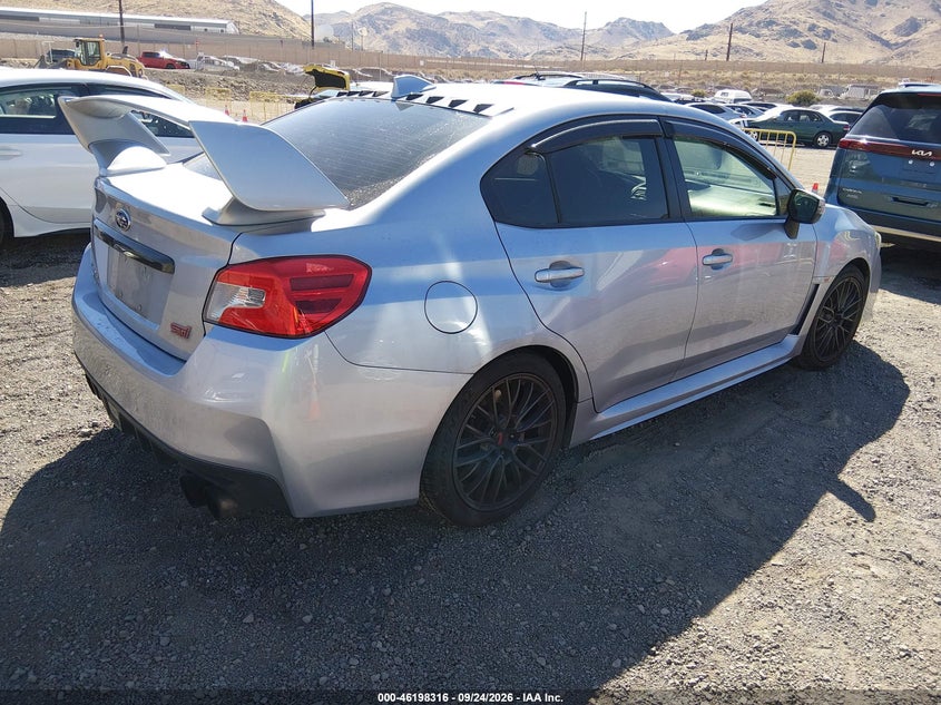 Vin: jf1va2l68f9814552, lot: 46698200, subaru wrx sti 20154