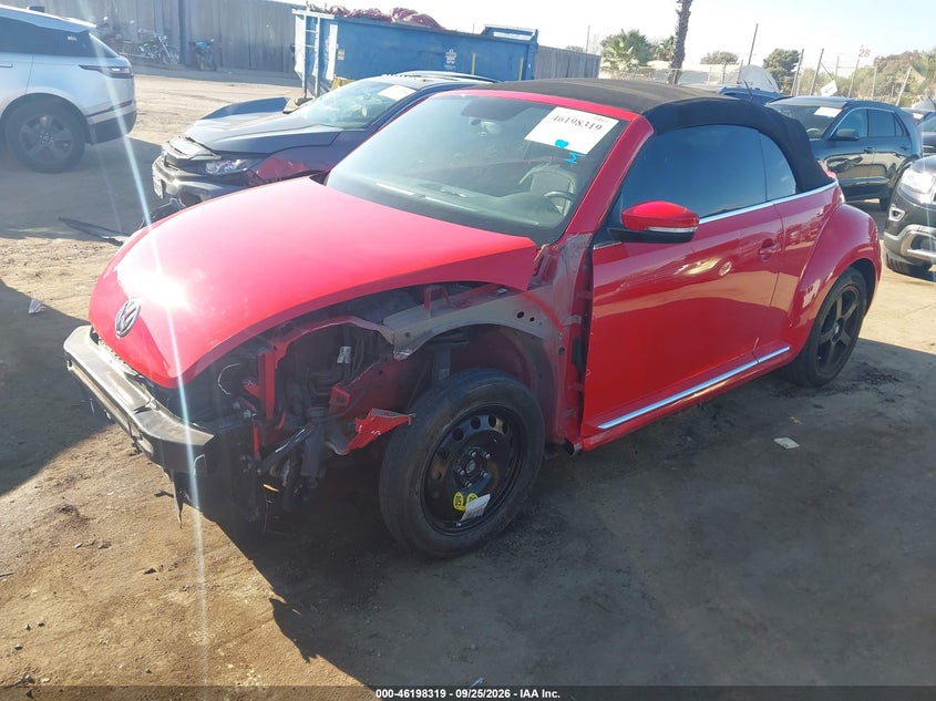 Vin: 3vw5daat9jm515874, lot: 46698203, volkswagen beetle 2.0t coast/2.0t s/2.0t se 20182