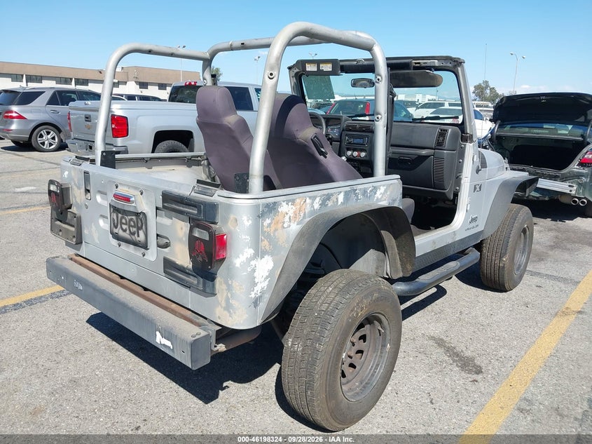 JEEP WRANGLER 2006 VIN 1J4FA39S96P770933