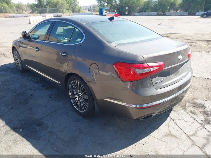 Vin: knaln4d78e5164634, lot: 46698210, kia cadenza limited 20143
