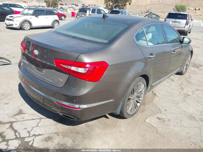 Vin: knaln4d78e5164634, lot: 46698210, kia cadenza limited 20144