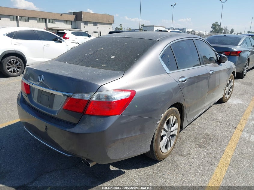 Vin: 1hgcr2f30ea072013, lot: 46698229, honda accord lx 20144