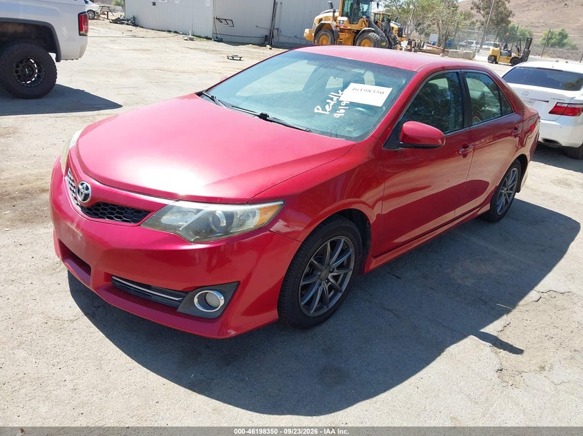 Vin: 4t1bf1fk1cu603750, lot: 46698234, toyota camry se 20122
