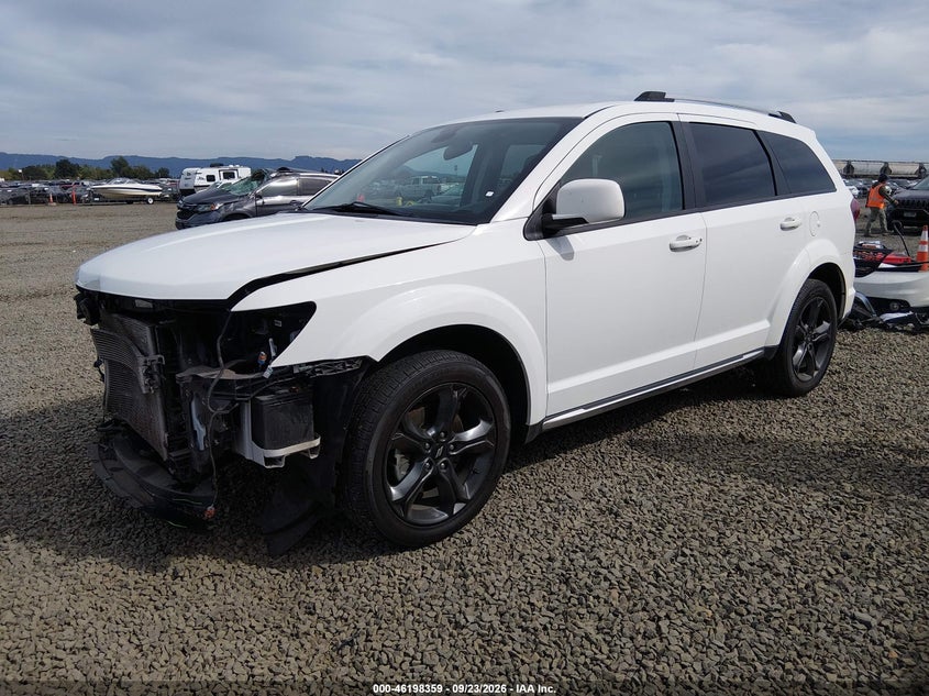 Vin: 3c4pddgg0jt388686, lot: 46698243, dodge journey crossroad awd 20182