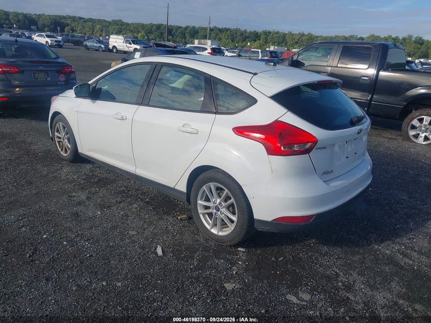 Vin: 1fadp3k21jl206348, lot: 46698254, ford focus se 20183