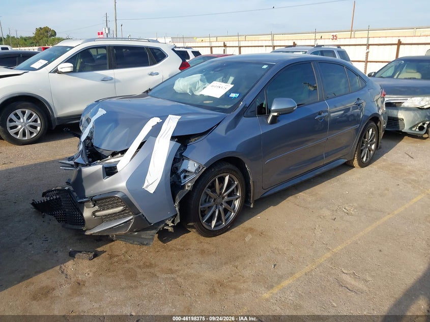 Vin: jtds4mce7n3508743, lot: 46698259, toyota corolla se 20222