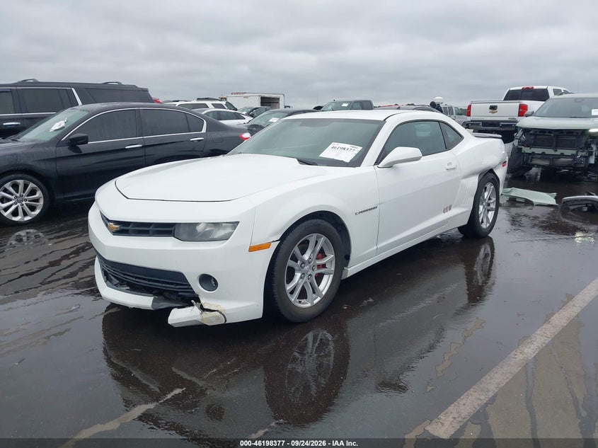 Vin: 2g1fb1e32e9302652, lot: 46698261, chevrolet camaro 1lt 20142