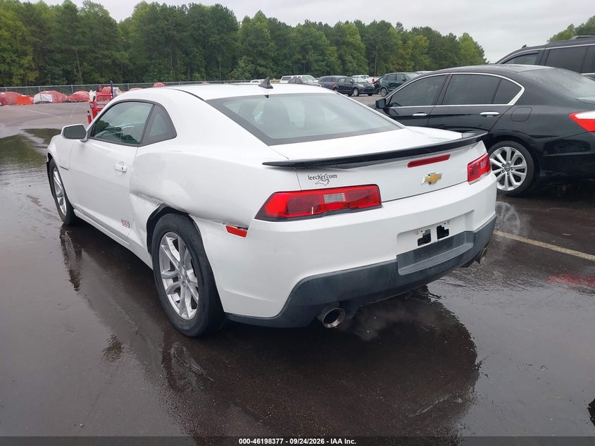 Vin: 2g1fb1e32e9302652, lot: 46698261, chevrolet camaro 1lt 20143