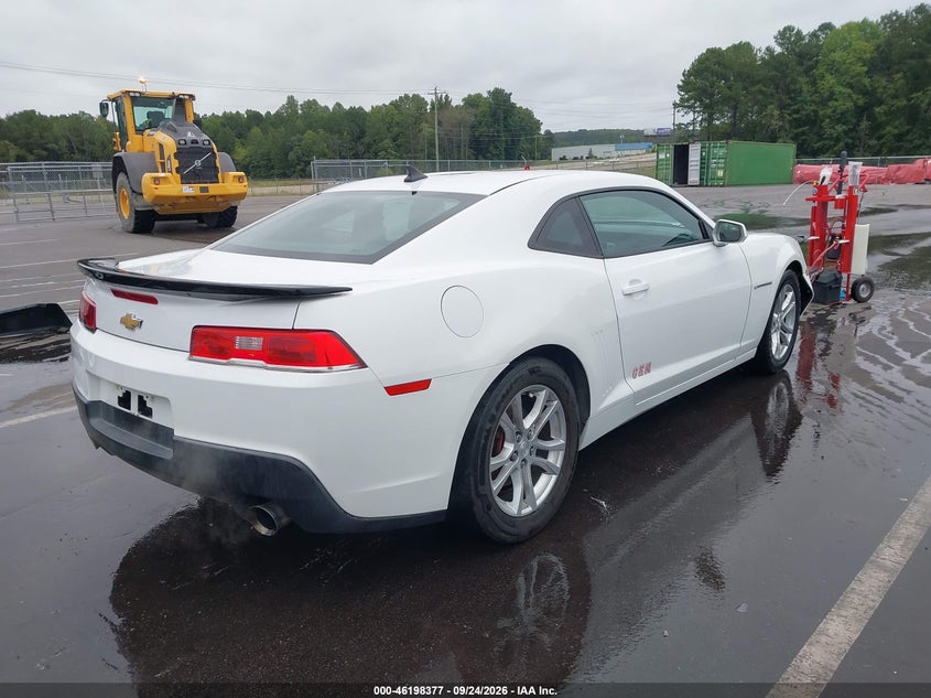 Vin: 2g1fb1e32e9302652, lot: 46698261, chevrolet camaro 1lt 20144