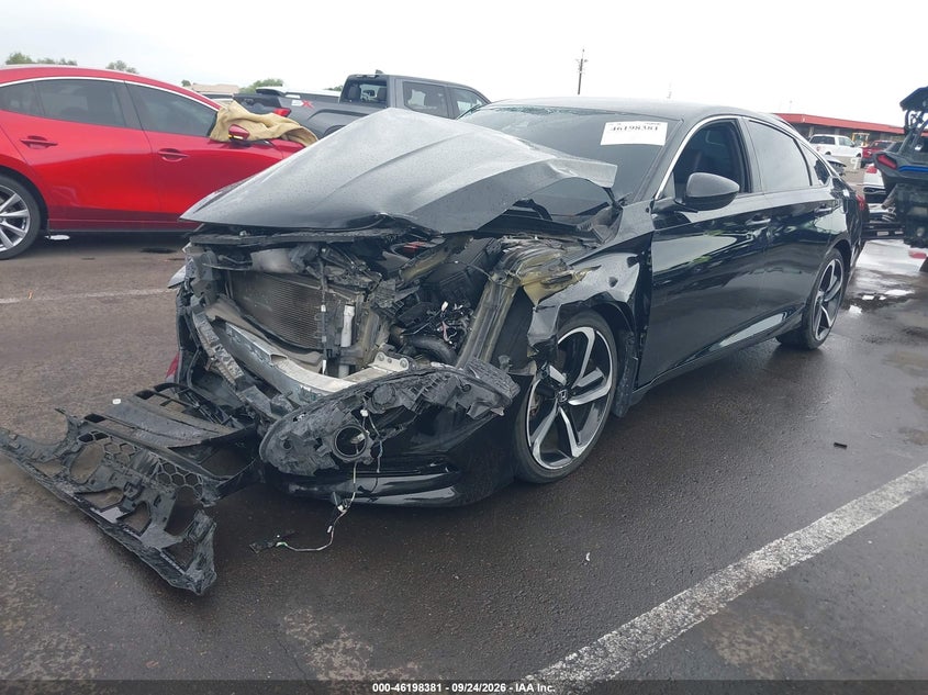 Vin: 1hgcv1f37ja203986, lot: 46698265, honda accord sport 20182