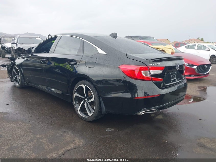 Vin: 1hgcv1f37ja203986, lot: 46698265, honda accord sport 20183