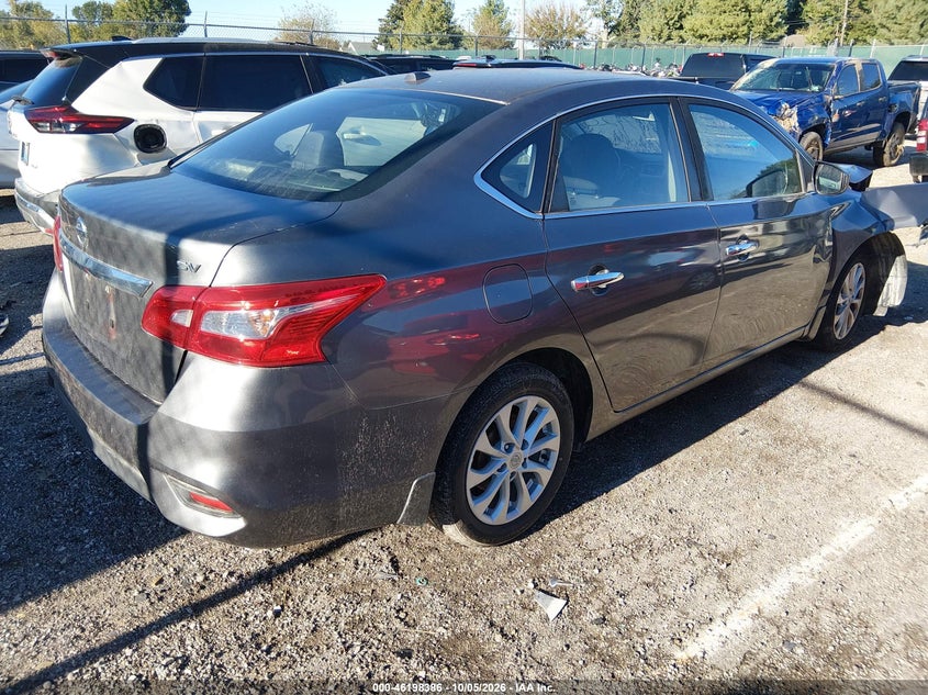 Vin: 3n1ab7ap7jy318209, lot: 46698270, nissan sentra sv 20184