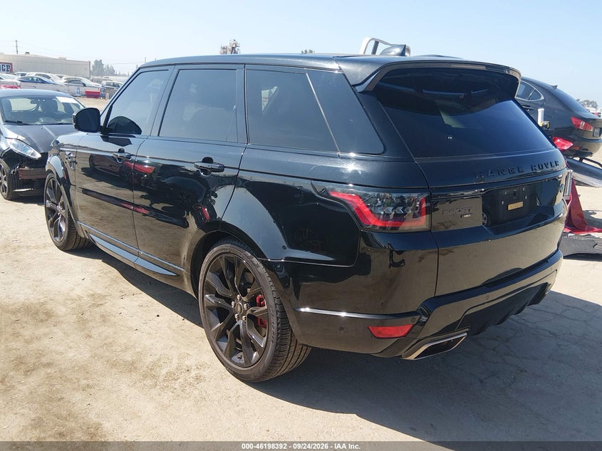 Vin: salws2ru7na205489, lot: 46698276, land rover range rover sport hst mhev 20223