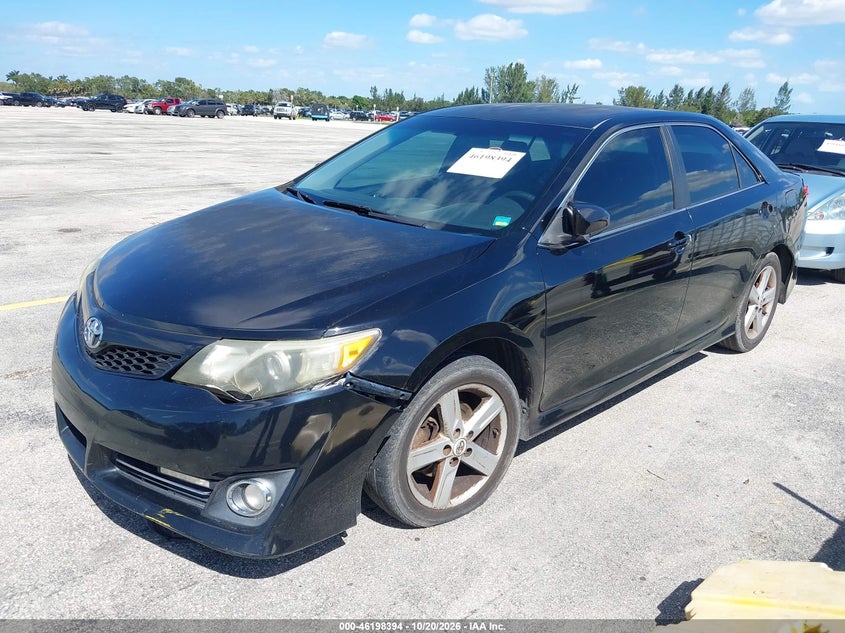 Vin: 4t1bf1fk7cu056001, lot: 46698278, toyota camry se 20122