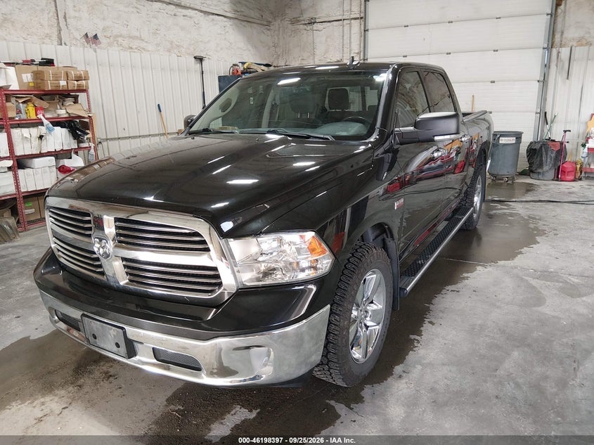 Vin: 3c6rr7lt9fg711817, lot: 46698281, ram 1500 big horn 20152