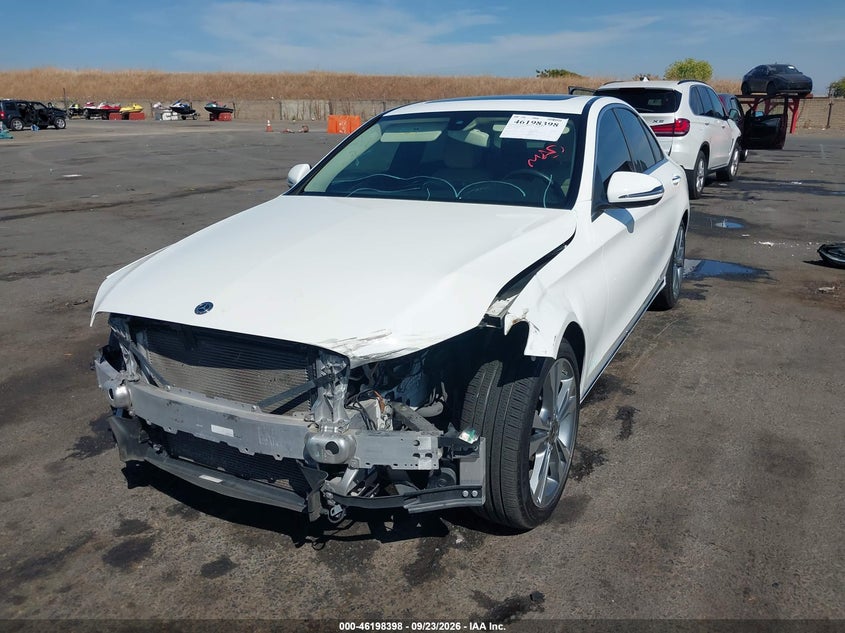 Vin: 55swf4jb4ju273332, lot: 46698282, mercedes-benz c 300 20182