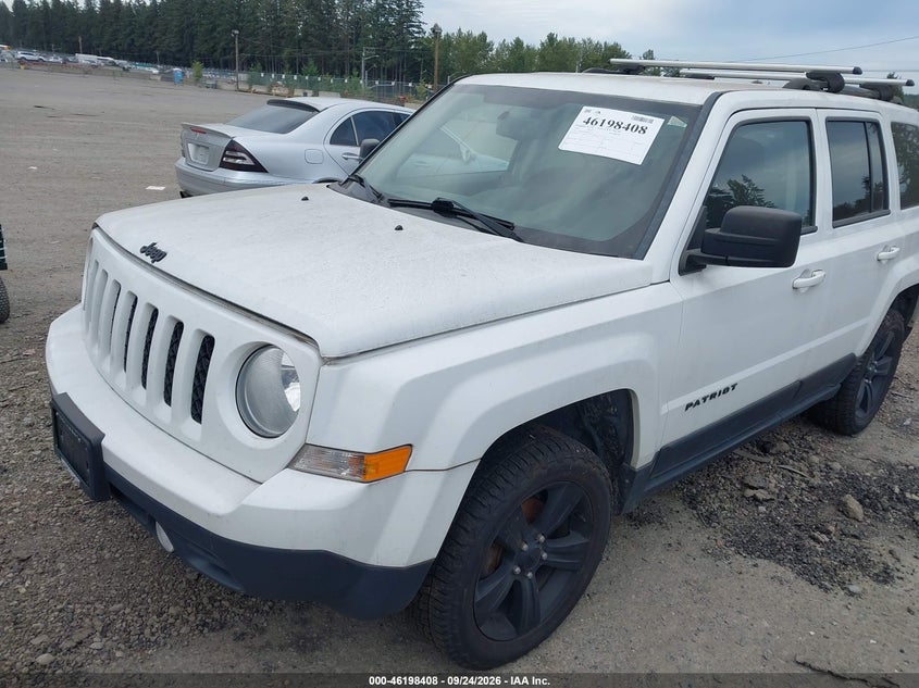 Vin: 1c4njrbb3fd317312, lot: 46698292, jeep patriot altitude edition 20152