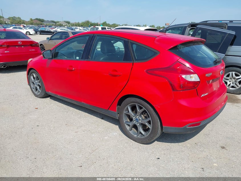 Vin: 1fadp3k25el150954, lot: 46698293, ford focus se 20143