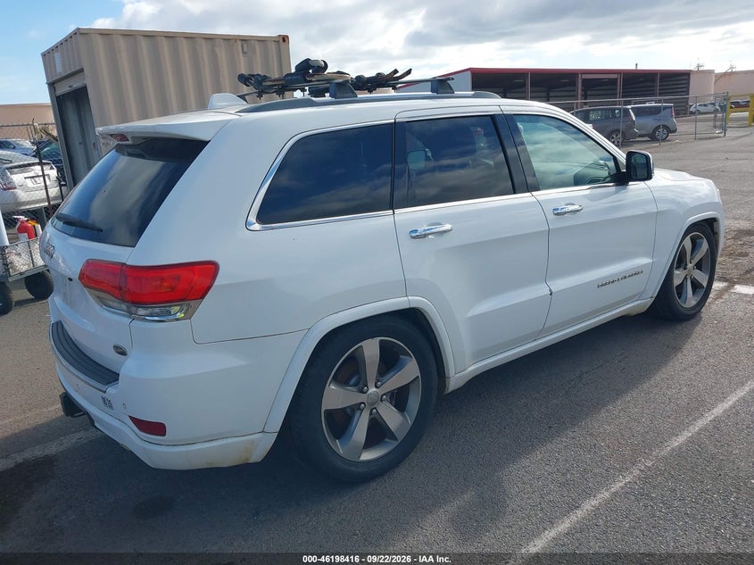 Vin: 1c4rjfct8fc213640, lot: 46698300, jeep grand cherokee overland 20154