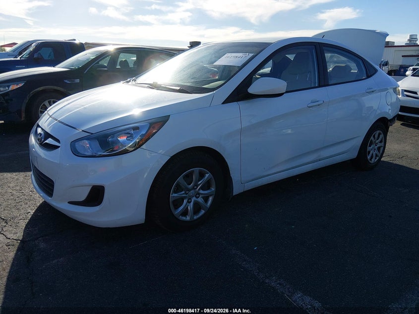 Vin: kmhct4ae0cu221189, lot: 46698301, hyundai accent gls 20122