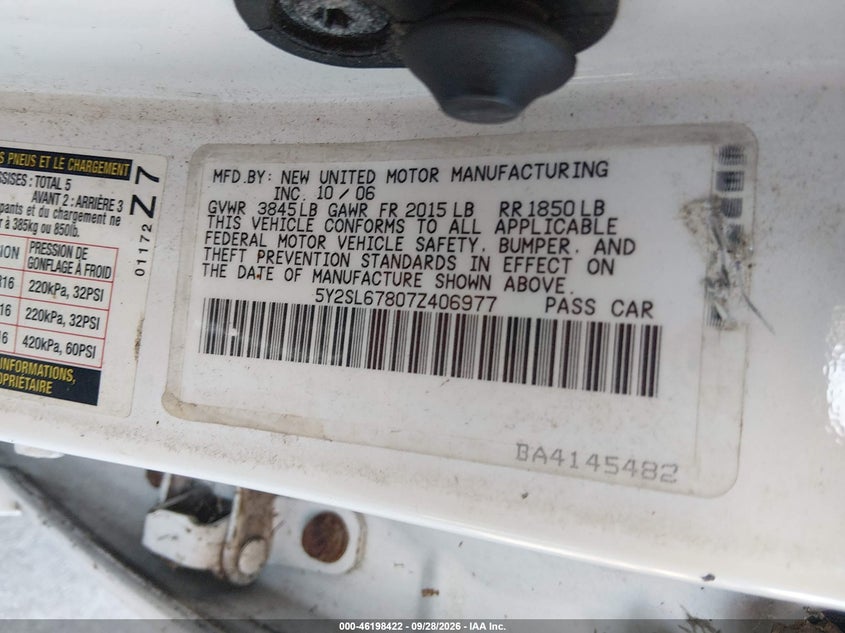2007 PONTIAC VIBE · Фото 9