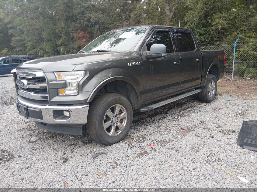 Vin: 1ftew1ef7hfb48050, lot: 46698318, ford f-150 lariat 20172