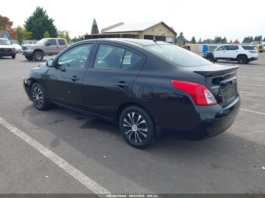 Vin: 3n1cn7ap5dl838135, lot: 46698332, nissan versa s plus 20133
