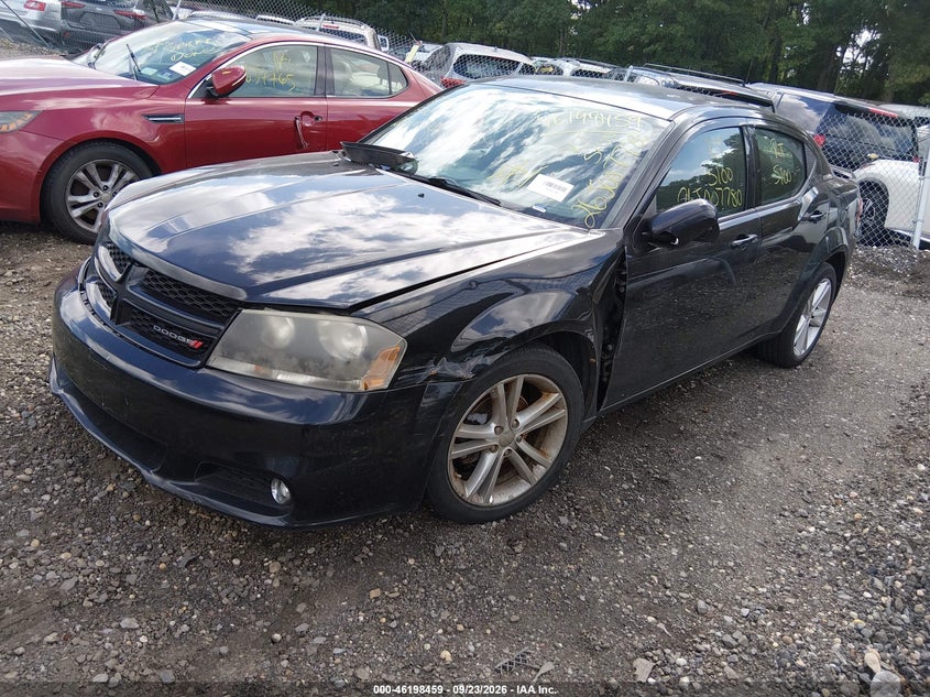Vin: 1c3cdzcg5dn746343, lot: 46698343, dodge avenger sxt 20132
